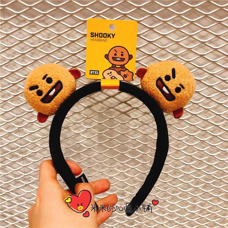 Băng đô bờm cài tóc idol KPOP BT21 TATA V BTS