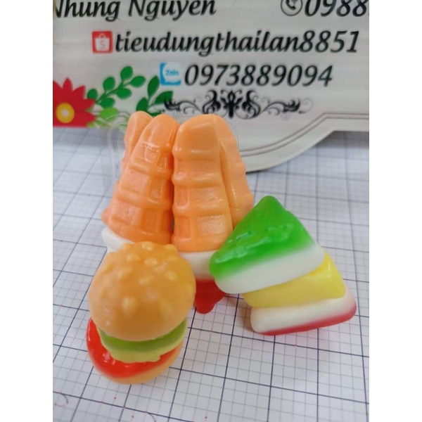 kẹo hambeger RISEN 350gr