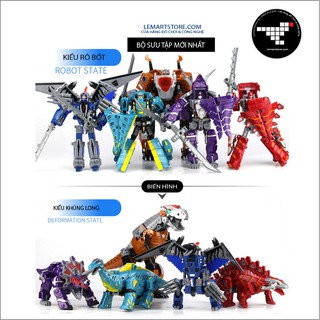 RÔ BỐT KHỦNG LONG BIẾN HÌNH SAMURAI 4 TRONG 1