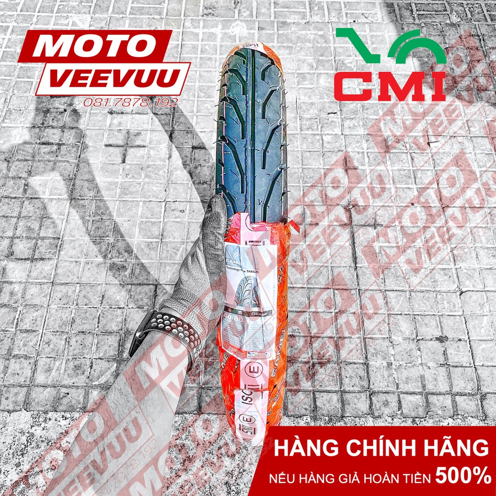 Vỏ lốp xe Camel CRV Cheetah 80/80-17 TT Gai Dunlop 900 (Lốp xài ruột)