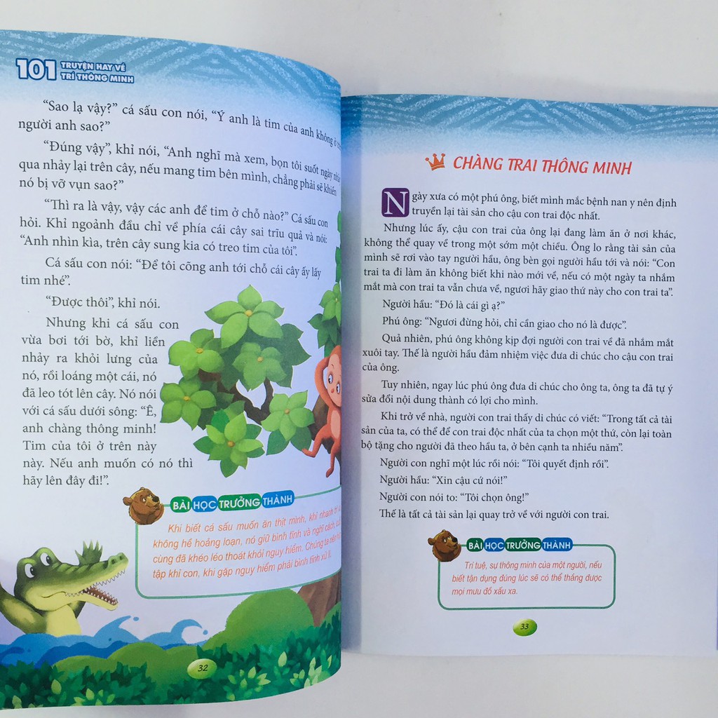 Sách – 101 Truyện Hay Về Trí Thông Minh
