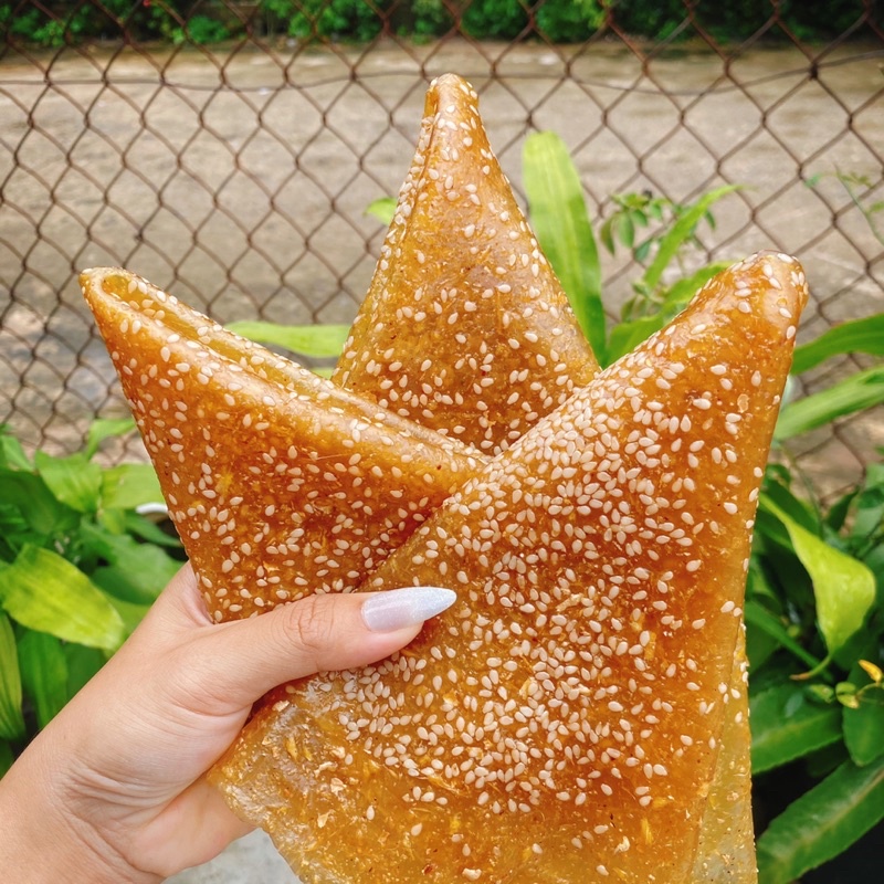 Bánh Tráng Dẻo Gừng Tây Ninh Loại Dày - Nhiều Gừng Mè Nhiều Thơm Ngon - Làm Quà - Ăn Chơi