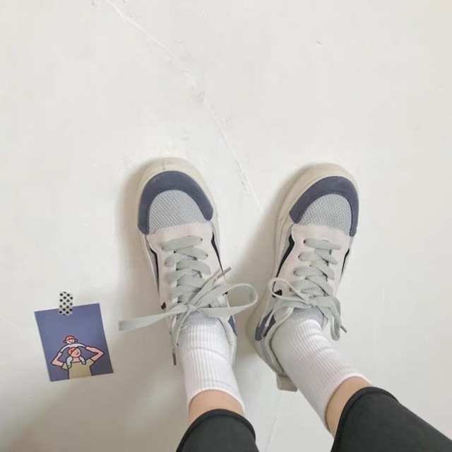 [ORDER 15 NGÀY] Giày ulzzang nữ xanh xám | WebRaoVat - webraovat.net.vn