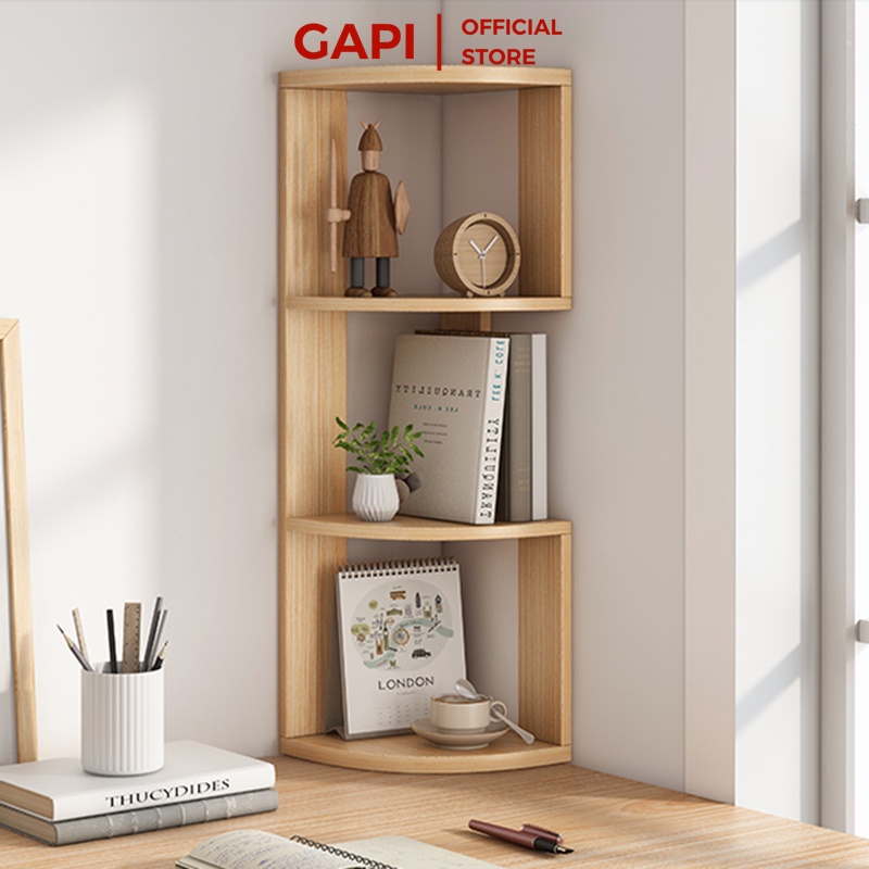 Kệ góc đa năng GAPI lưu trữ sách mỹ phẩm gọn gàng - GP98