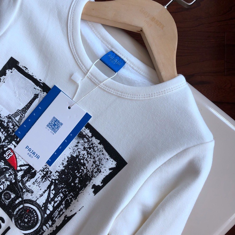 Áo phông dài tay cho bé trai cao cấp 2-7 tuổi A 010221