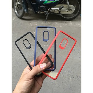 Ốp Lưng Viền Silicon Lưng Trong Samsung S9 và S9 Plus