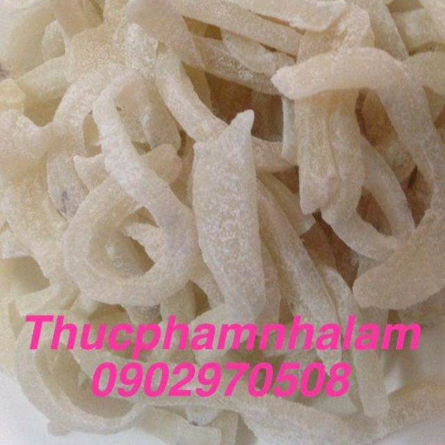 Mứt dừa non dẻo em làm
