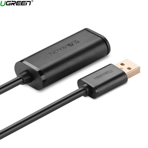 Cáp USB Nối Dài 15m Ugreen 10323 Có Chip Khuếch Đại - Hàng Chính Hãng