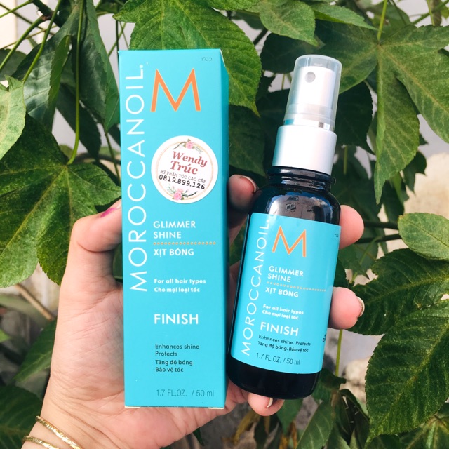 TINH DẦU XỊT DƯỠNG VÀ LÀM BÓNG TÓC TUYỆT ĐỐI MOROCCANOIL SLIMMER SHINE