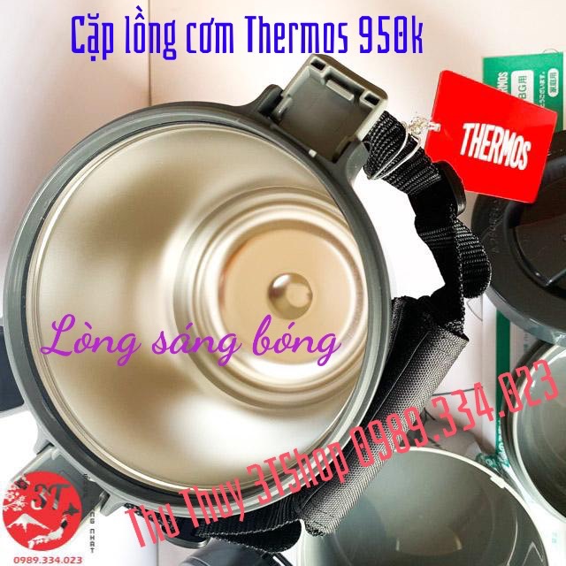 CẶP LỒNG CƠM GIỮ NHIỆT 3 NGĂN THERMOS JBG-1801