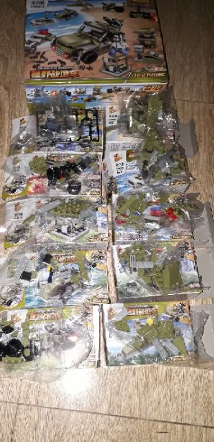 Sét trọn bộ lắp ráp LegoPubg 633032 rất đẹp