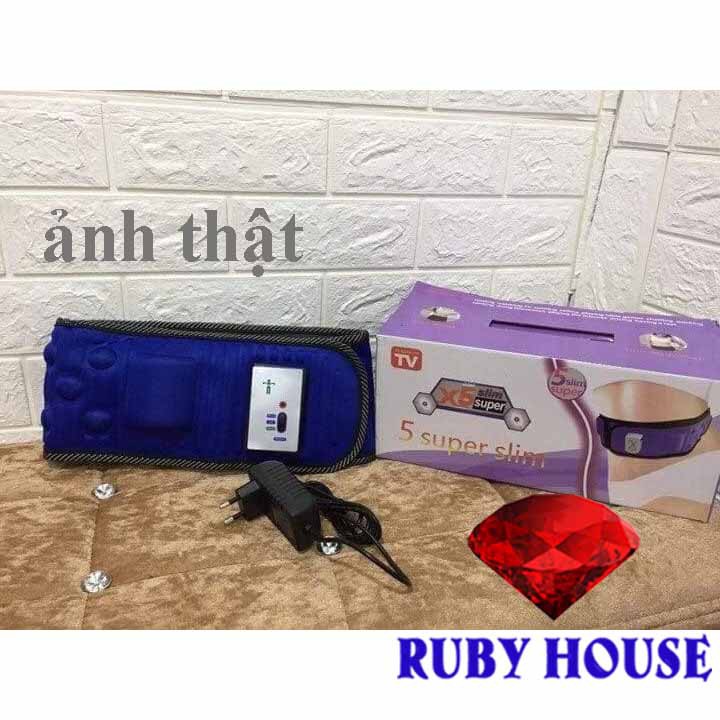 [BH 1 ĐỔI 1]Đai massage giảm béo X5 Hàn Quốc, đai massage giảm mỡ bụng CỰC HIỆU QUẢ - Ruby House