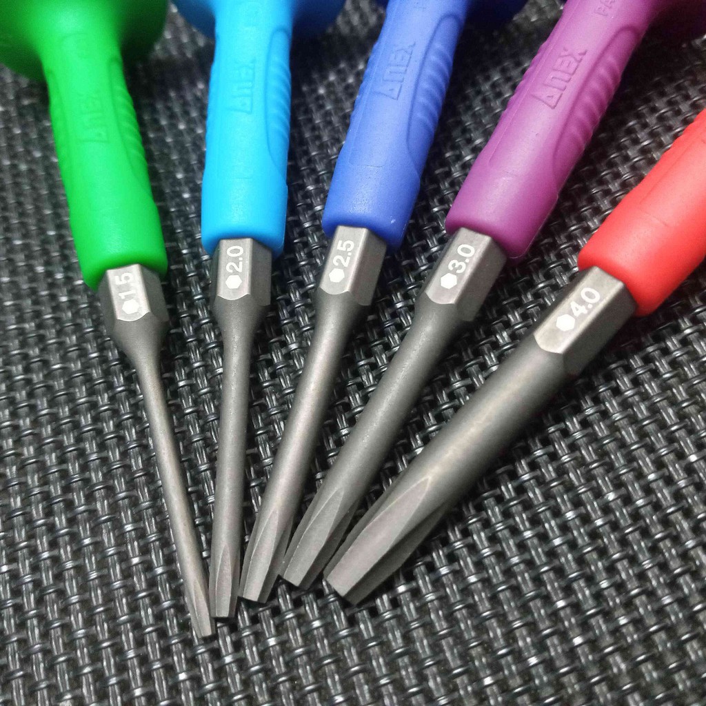 Mũi vít tháo vít lục giác gỉ Anex Nhật Bản AK-22NH-2