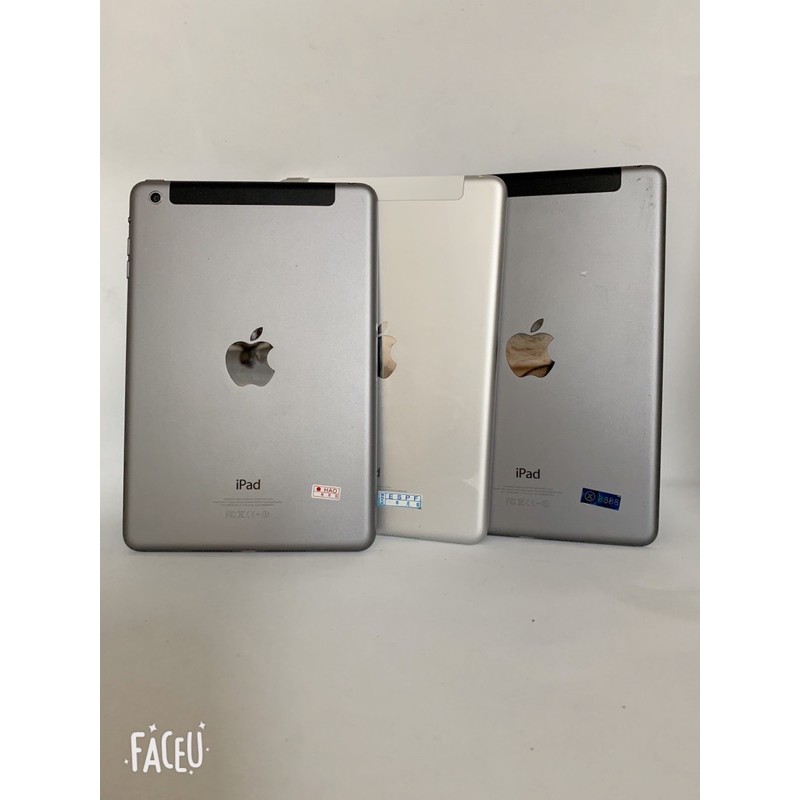 Máy Tính Bảng Ipad Mini 1 - 16Gb/32Gb/64Gb(Wifi + 4G) 99% Quốc tế chính hãng Apple(BH 12 tháng),cài Zoom dễ dàng