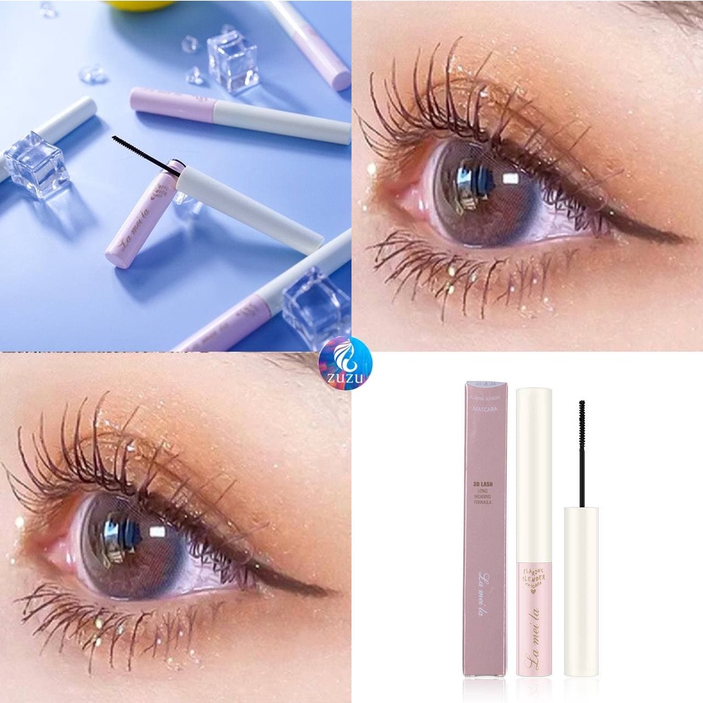 Mascara làm dày và dài mi tự nhiên chống nước chống mồ hôi lâu trôi zuzu cosmetic ZUZU