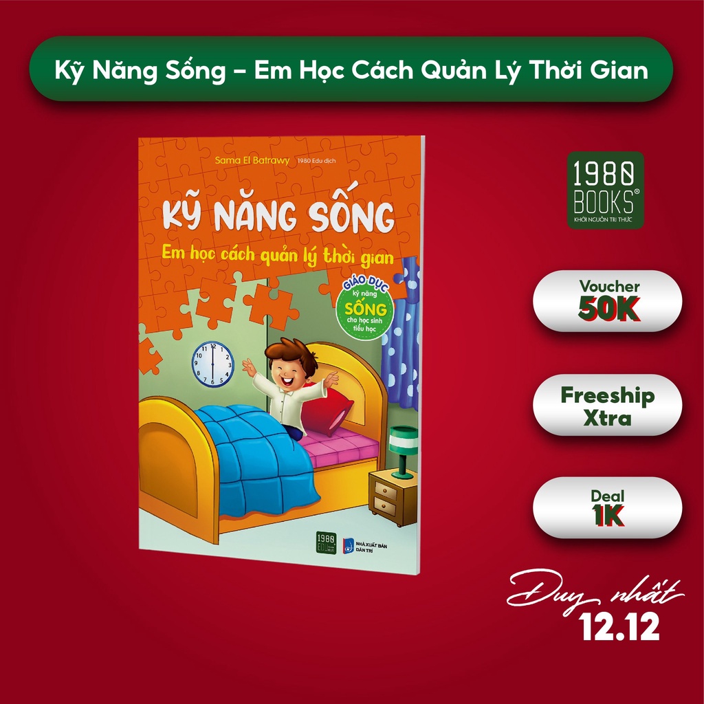 Sách - Kỹ năng sống - Em học cách giao tiếp &amp; ứng xử ở trường - 1980Books