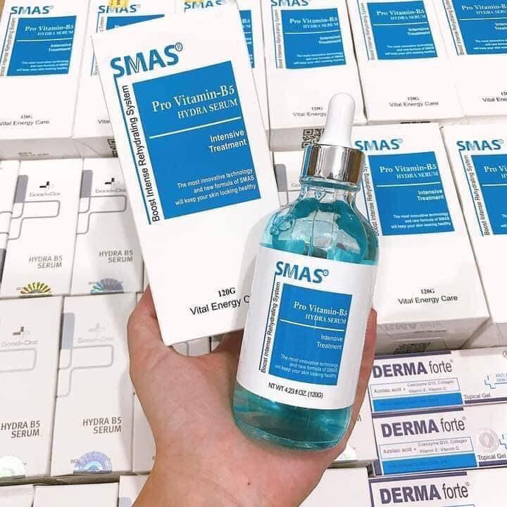 [SERUM B5 SMAS] Serum cấp ẩm, phục hồi da SMAS Pro Vitamin B5 Hydra Serum 120ml