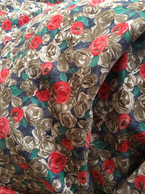 Vải hoa nhí may áo dài