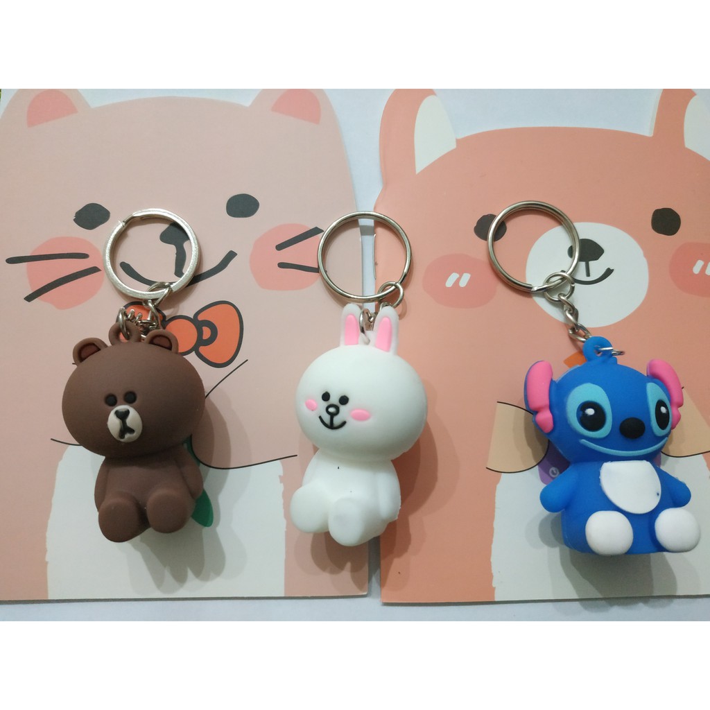 [ Free Ship 50k ] Móc Khoá Hình Thỏ Trắng Cony Đáng Yêu ( Ảnh Thật )