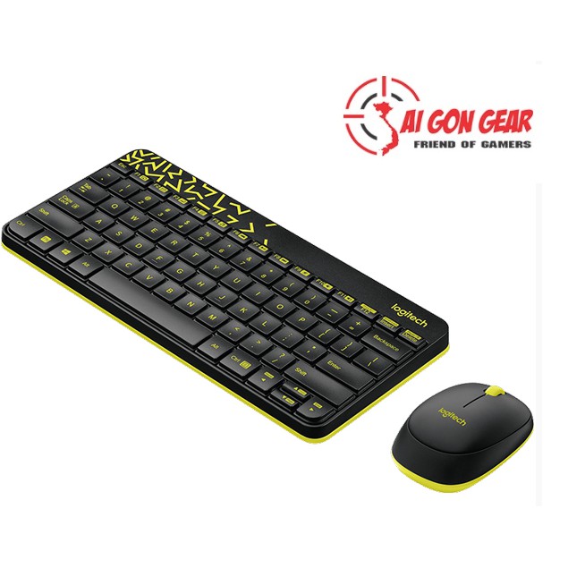 Bộ bàn phím chuột Logitech Keyboard + Mouse WL MK240