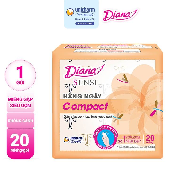 Băng vệ sinh Diana hàng ngày 20 miếng