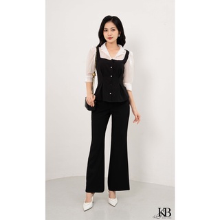 Sơ mi cổ bẻ cúc nẹp kb choose to shine sl00489