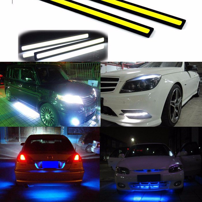 Đèn LED COB pha ngày dùng xe ô tô