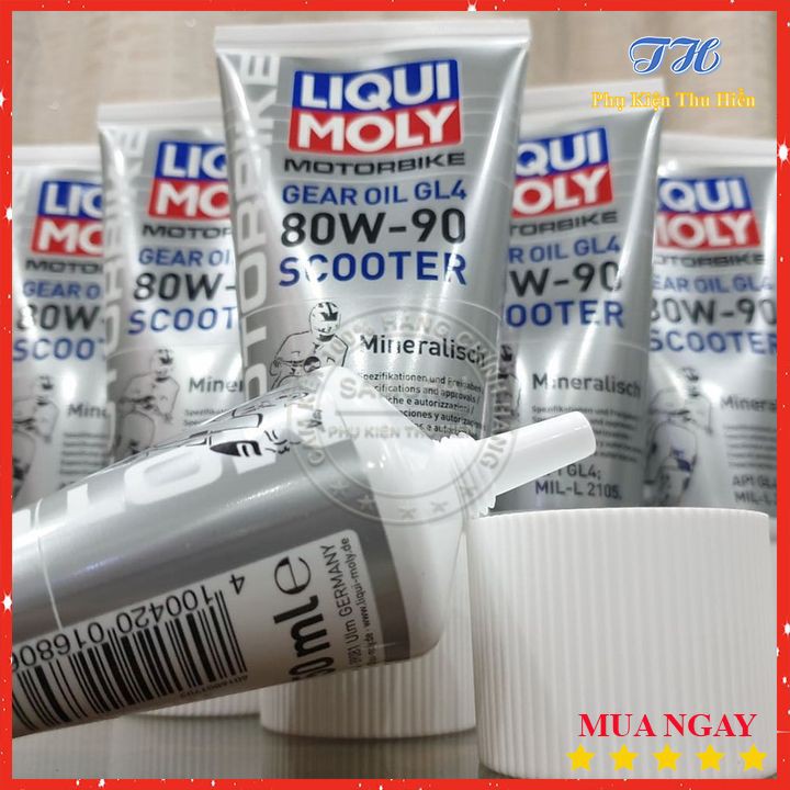 Nhớt Hộp Số Liqui Moly Moto Biker Gear Oil 80W-90 - Nhớt Láp Của Đức Cho Xe Tay Ga