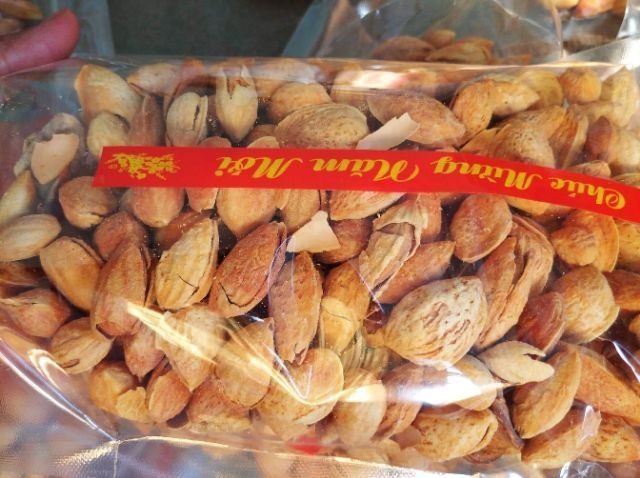  (Sẵn) 500G HẠNH NHÂN MỸ (SỐNG/CHÍN/RANG BƠ MẬT ONG)