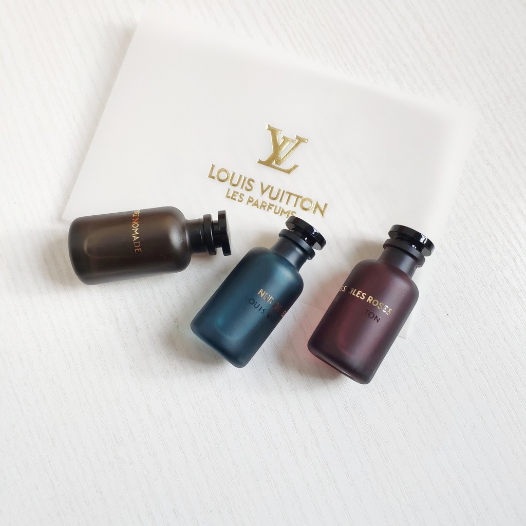 [Babe I'm Real] Bộ Nước hoa LouisVuitton Les Sables Roses 10ml  FW20 ( Full Box, code,... )