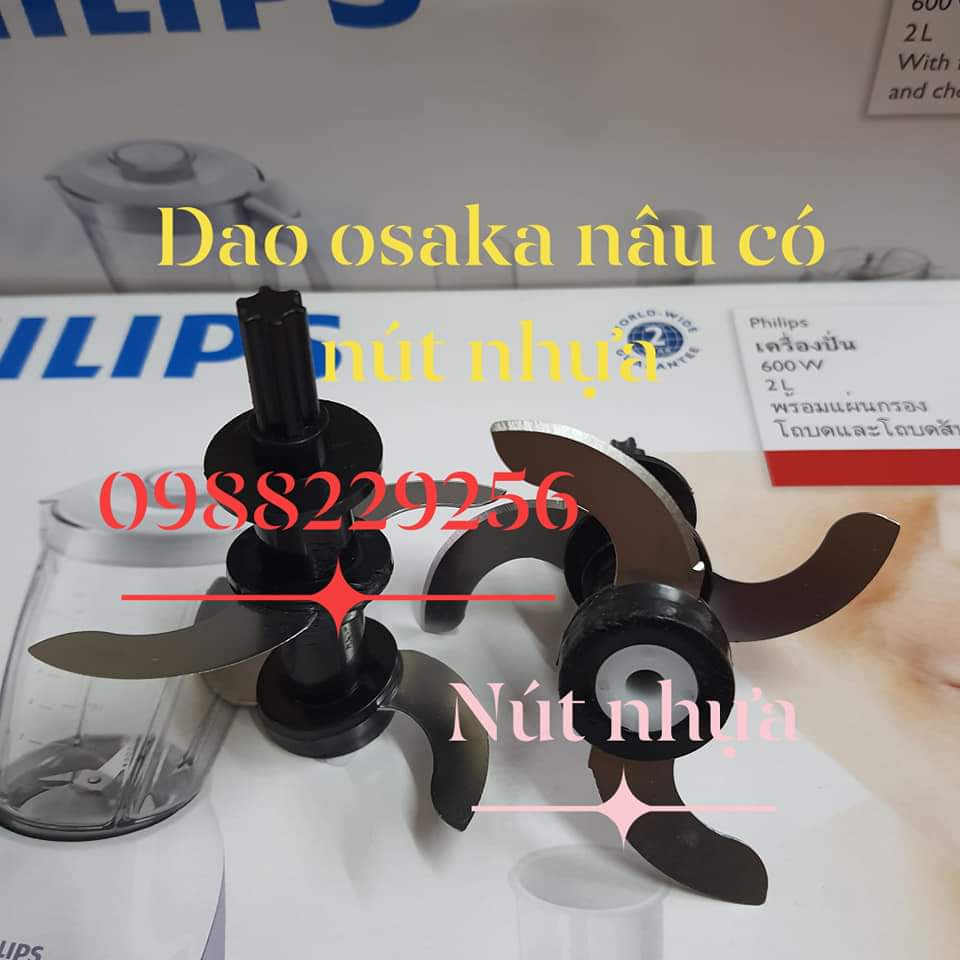 Phụ kiện máy xay osaka- Lưỡi dao, Núm trắng máy xay thịt osaka chuẩn như hình
