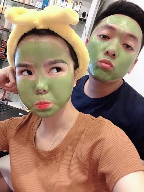 Mask bùn trà xanh Laikou tối nay có hàng chị em qua shop sau 7h tối nhé