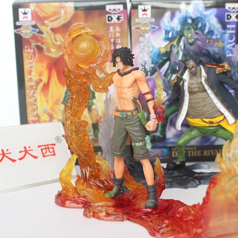 Combo Mô hình Ace và Râu Đen - Mô hình One Piece