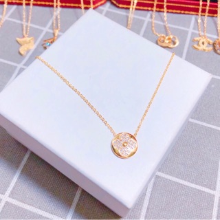 Dây chuyền titan lv cẩn xoàn