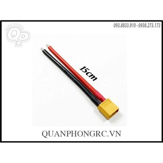 Dây Xt60 đầu ESC / pin dây chịu nhiệt 14AWG / 16aAWG Silicone 15cm (1 sợi)