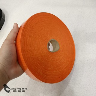 Cuộn dây vải may viền màu cam ( cuộn 100 mét )