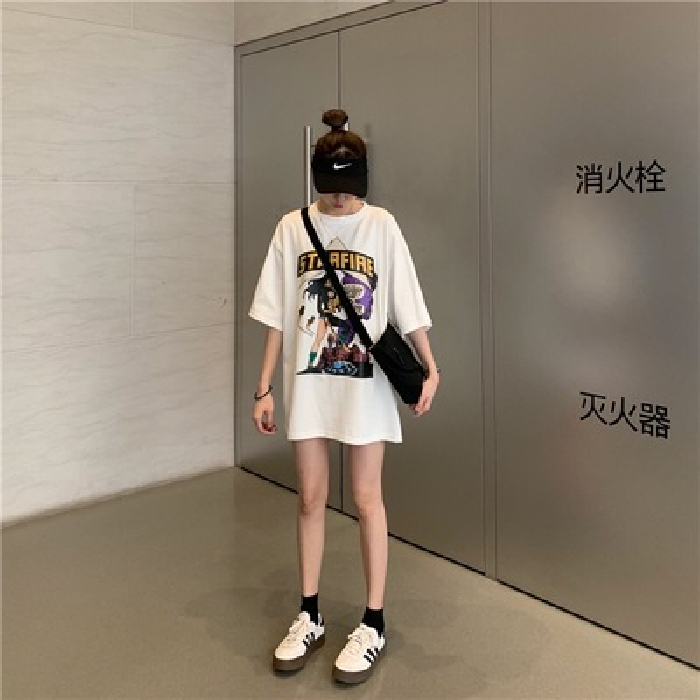 Áo Thun Thời Trang Tay Ngắn In Chữ Phong Cách Hàn Quốc Cá Tính