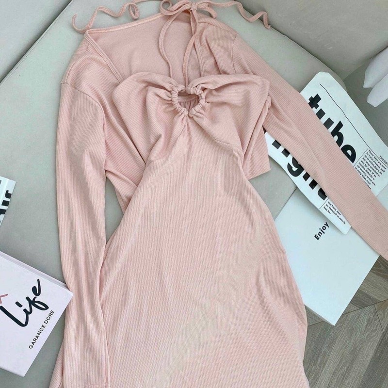 Set áo khoác  kèm váy- H clothes shop