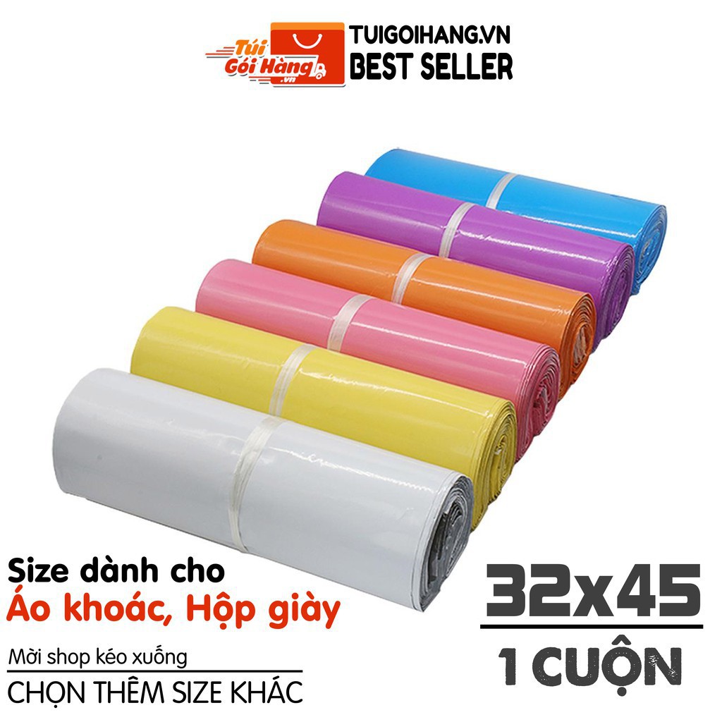 BN Túi Gói Hàng niêm Phong Tự Dính size 32x45cm Đóng Gói Hộp Giày, Áo Khoác 6 1