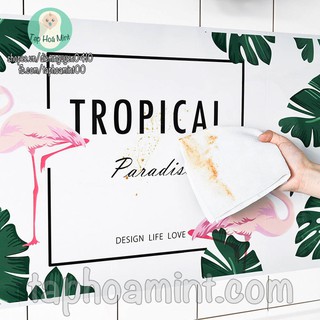 Decal Dán Bếp Cách Nhiệt Hồng Hạc