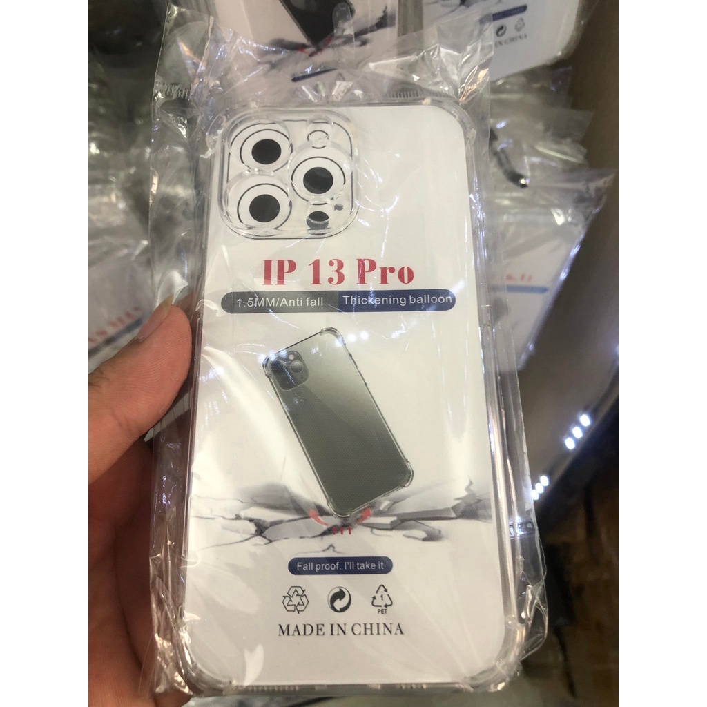 Ốp Lưng Silicon Chống Sốc  Dẻo Dày 1.5MM Trong Suốt Đủ Các Dòng IP