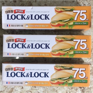 Giấy giữ dầu Lock&lock 75m