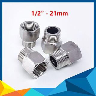 Combo 4 nối ren trong ren ngoài inox 9088 ( Lơ)