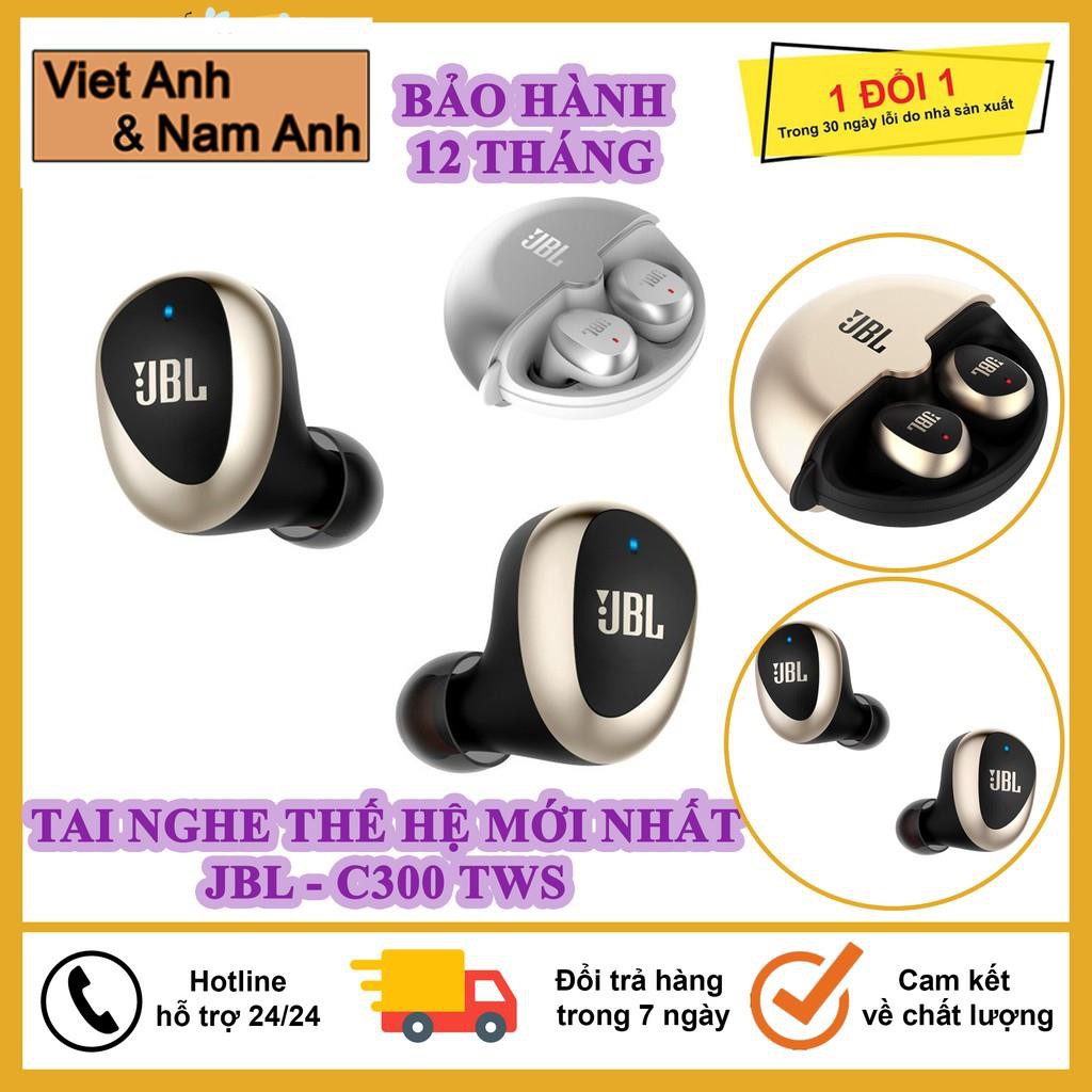 Tai Nghe Bluetooth, Tai Nghe Không Dây Jbl C330 TWS, Âm Thanh Hay, Bass Siêu Trầm, Bảo Hành 12 Tháng