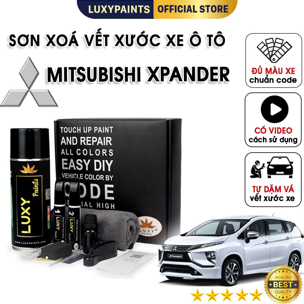 Sơn xóa vết xước xe ô tô Mitsubishi Xpander LUXYPAINTS, Bút tẩy xoá vết trầy xước sơn xe oto màu chuẩn CODE - LP01MIXP