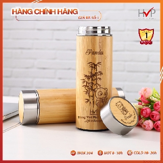 Bình giữ nhiệt ☘️VIỆT NHẬT☘️ Bình giữ nhiệt làm bằng inox 304, dung tích 500ml khắc tên, logo câu chúc theo yêu cầu