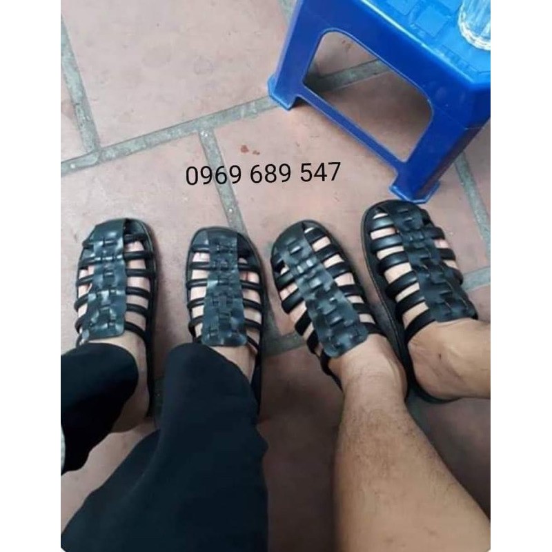 Dép Cao Su Nam Mui Trùm