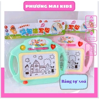 Bảng tự xoá thông minh cho bé tập viết tập vẽ xinh xắn