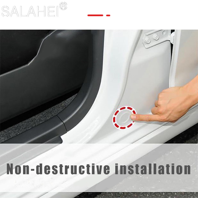 Set 4 / 8 / 12 Miếng Dán Chống Sốc Tránh Va Đập Cho Cửa Xe Hơi Wuling Cortez Almaz