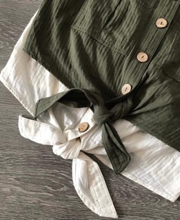 Áo kiểu linen Expss xuất xịn